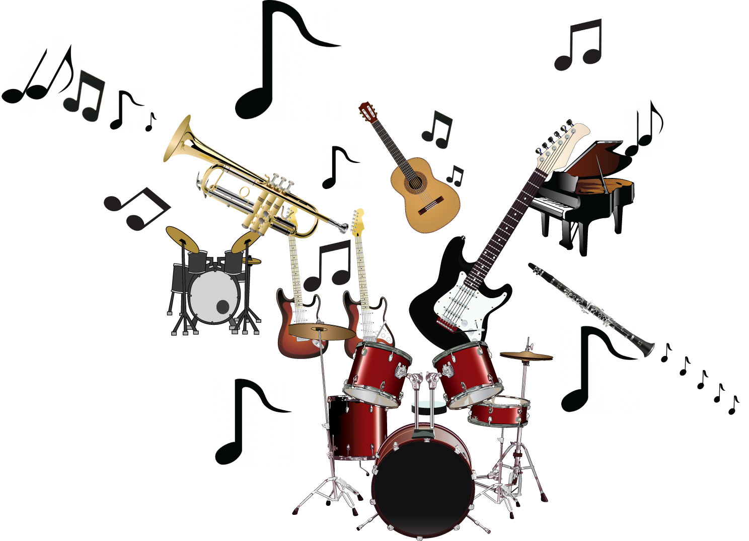 free music clipart vector - photo #21