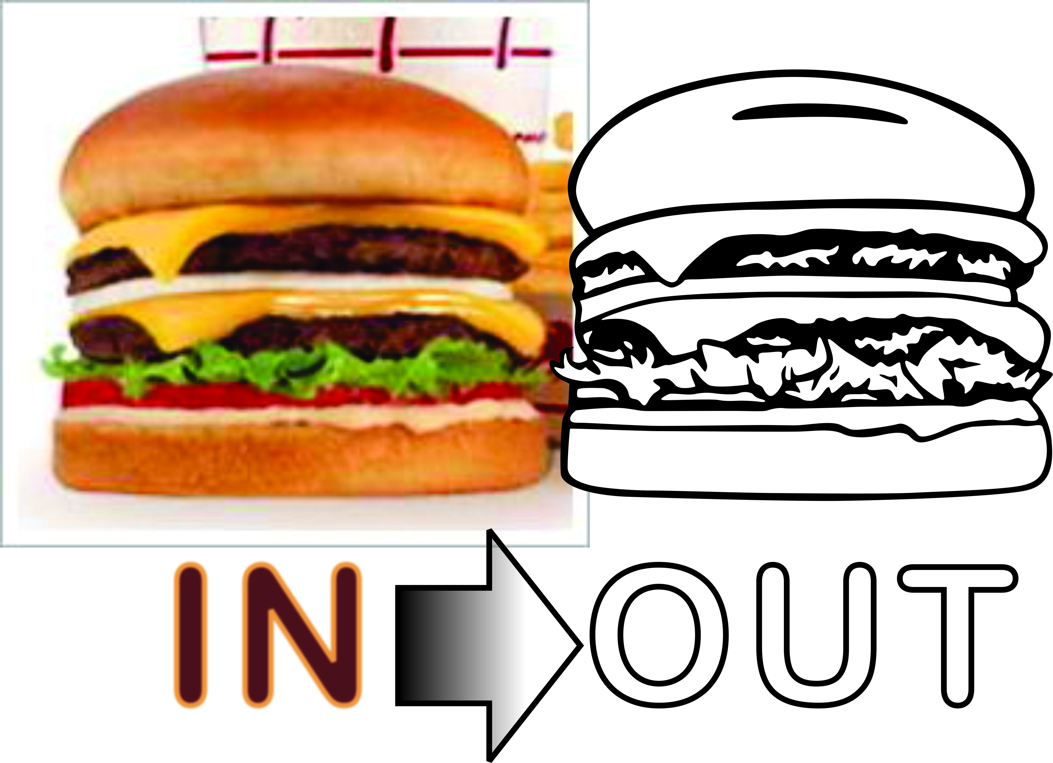 burger artwork