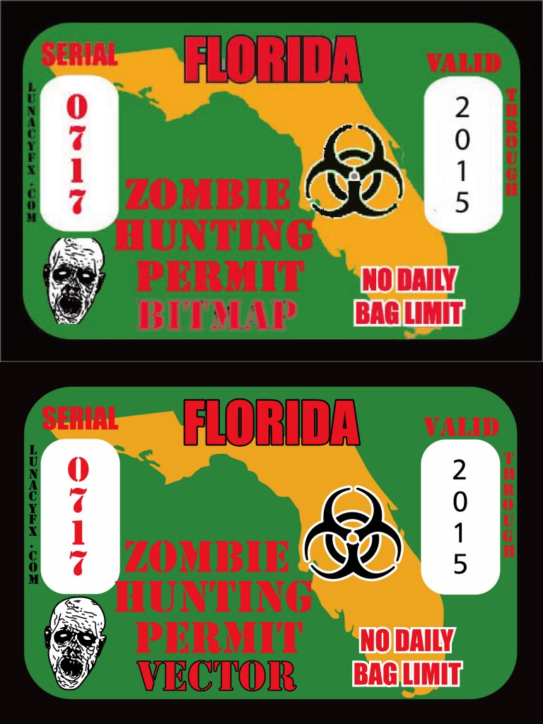 beforeafter florida zombie hunting permit