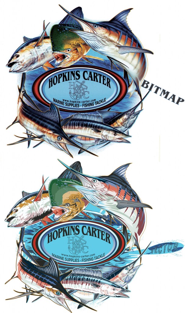 beforeafter  Hopkins Carter Marine Supplies  Fishing Tackle