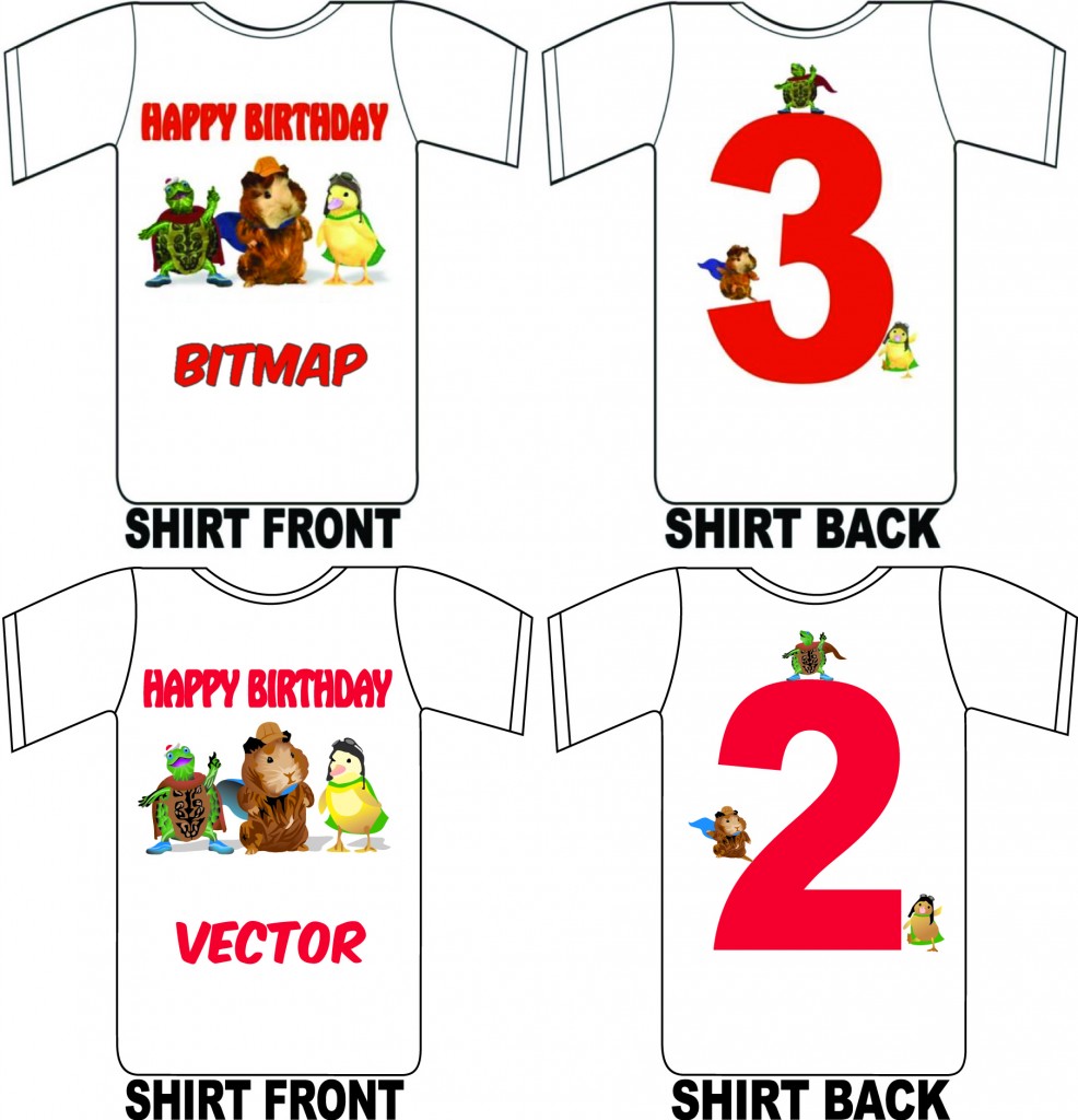 beforeafter happy birthday shirt