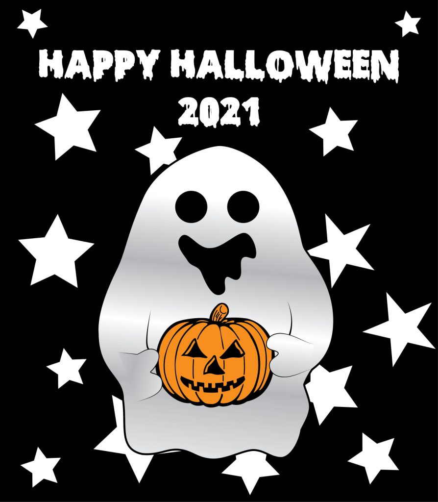 happy halloween 2021 free vector file